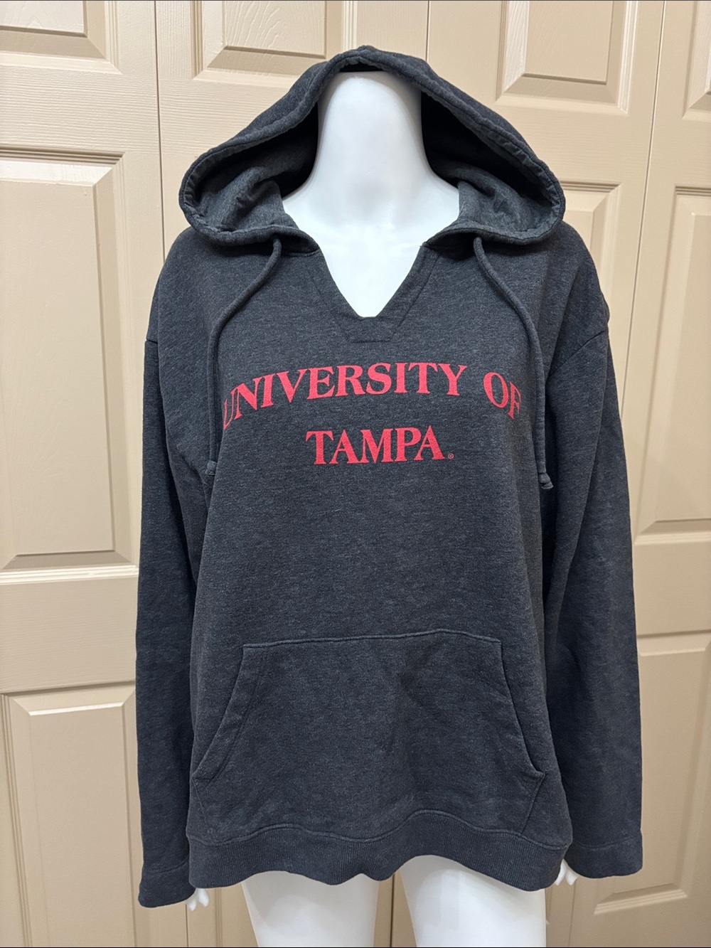 UNIVERSITY OF TAMPA V-neck hoodie